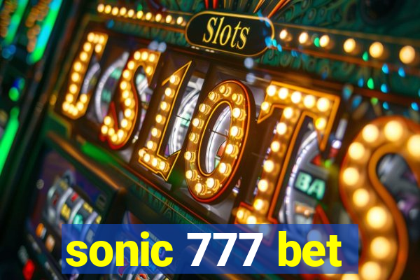 sonic 777 bet